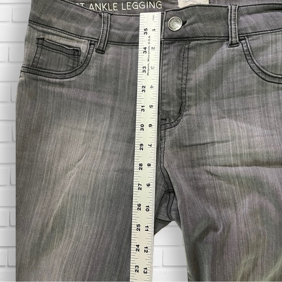 Blue Asphalt Perfect Ankle Legging Grey Distressed XL - Picture 9 of 9